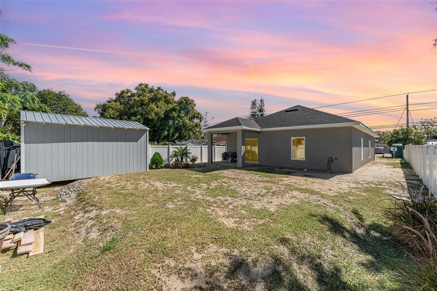 Exterior details and patio area of a home in , Lakeland (Image 12).