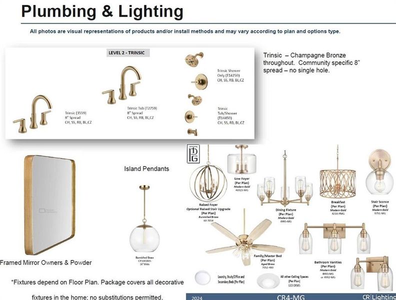Sample of building materials used in homes in Ward's Crossing Townhomes, Johns Creek (Image 28).