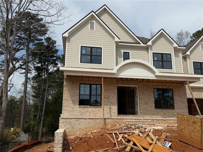 In-progress construction of a new home in , Atlanta, GA (Image 26). In-progress construction of a new home in , Atlanta, GA (Image 26).