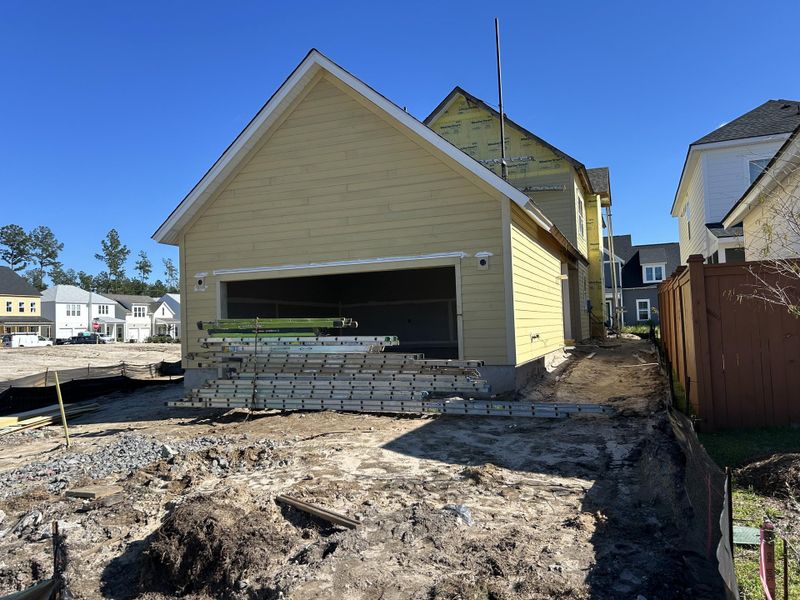 In-progress construction of a new home in , Summerville, SC (Image 4).