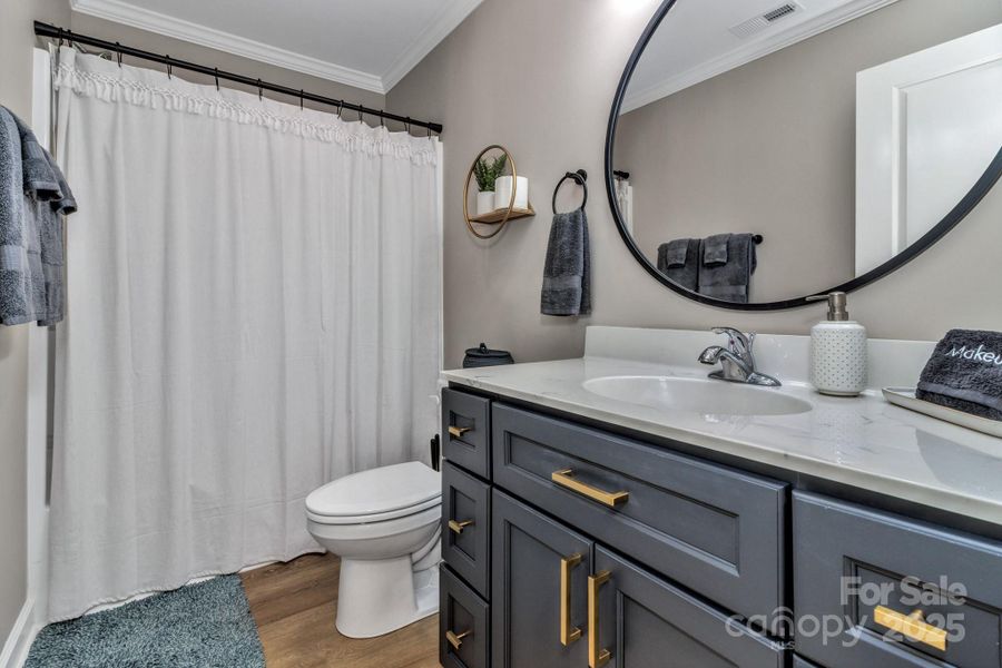Furnished interior view inside a new home in , Waynesville (Image 8).