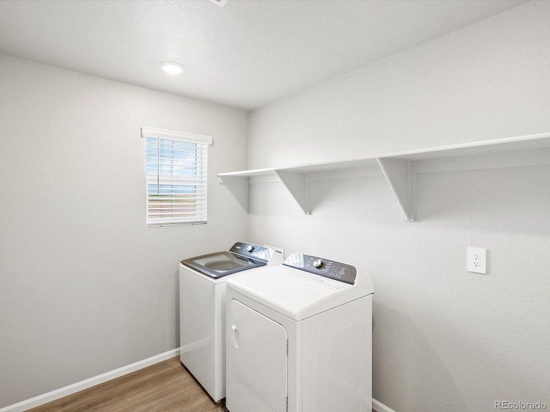 Furnished interior view inside a new home in Lake Bluff, Greeley (Image 10). Furnished interior view inside a new home in Lake Bluff, Greeley (Image 10).