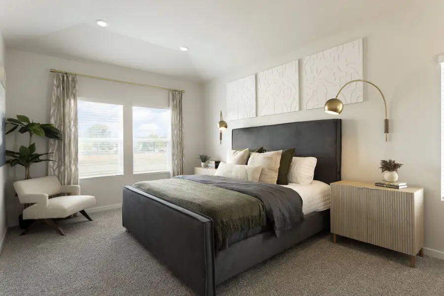 Furnished interior view inside a new home in Parkway Commons - City Series, Missouri City (Image 3).