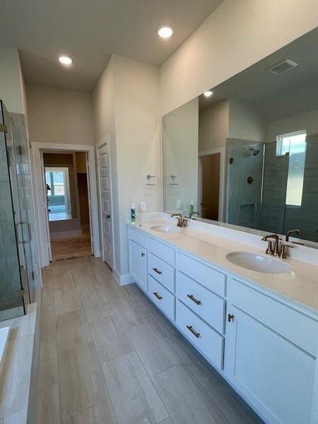 Furnished interior view inside a new home in Harvest Point at Clopton Farms, Montgomery (Image 4).