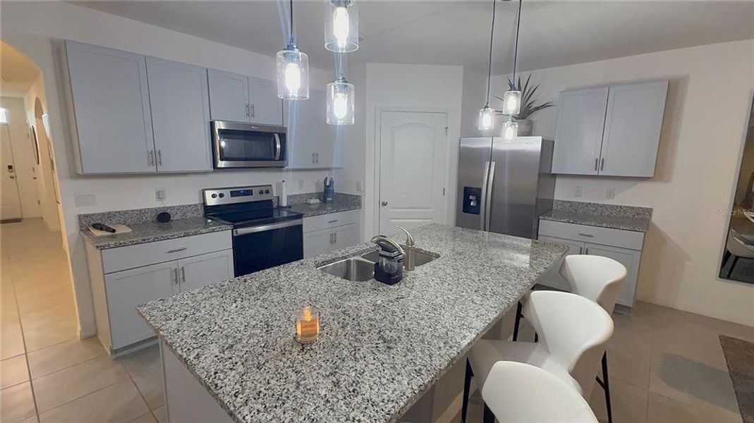 Furnished interior view inside a new home in , Kissimmee (Image 13).