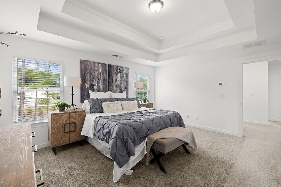 Furnished interior view inside a new home in Sutton's Landing, Statham (Image 29).
