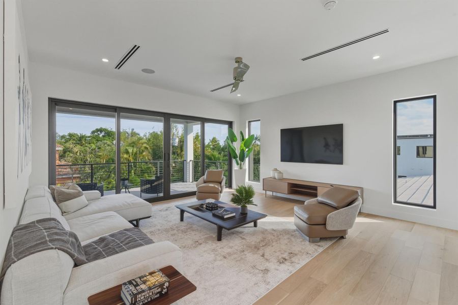 Furnished interior view inside a new home in , Boca Raton (Image 18).