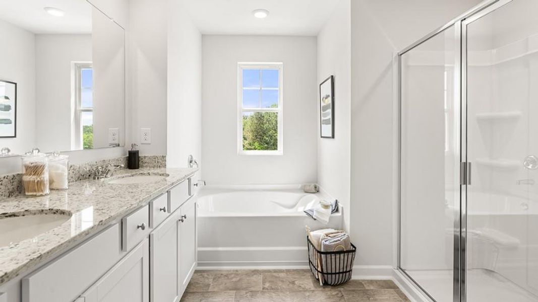 Furnished interior view inside a new home in Parkside at Carter Grove, Cartersville (Image 12). Furnished interior view inside a new home in Parkside at Carter Grove, Cartersville (Image 12).