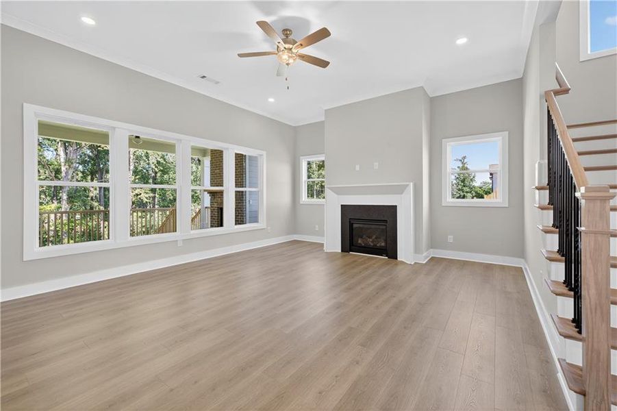 Spacious, unfurnished interior of a new home in , Cumming (Image 64).