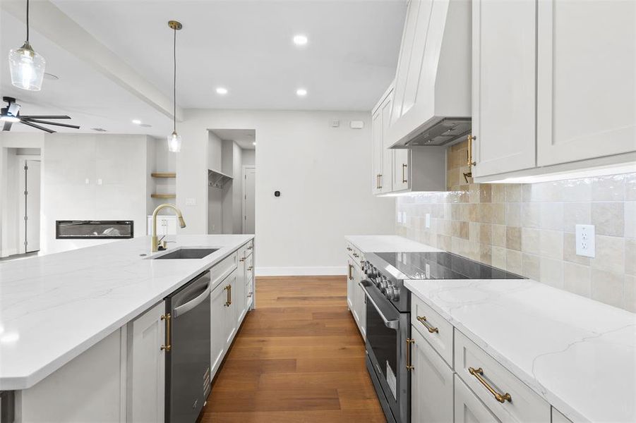 Furnished interior view inside a new home in , North Richland Hills (Image 6).