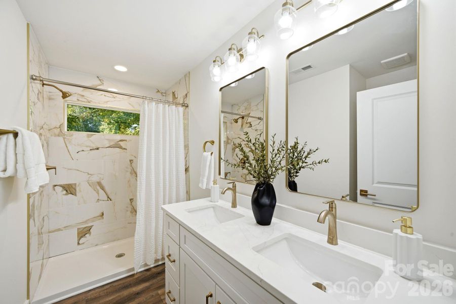 Furnished interior view inside a new home in , Charlotte (Image 15).