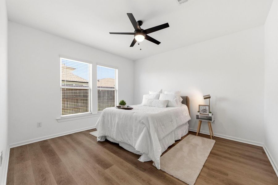 Furnished interior view inside a new home in Emberly, Beasley (Image 5).