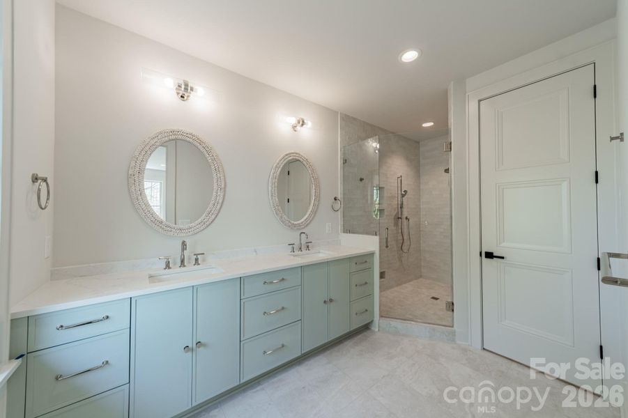 Furnished interior view inside a new home in , Denver (Image 11).