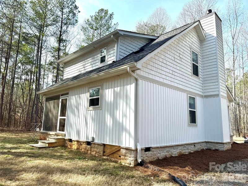 Exterior details and patio area of a home in , York (Image 22). Exterior details and patio area of a home in , York (Image 22).