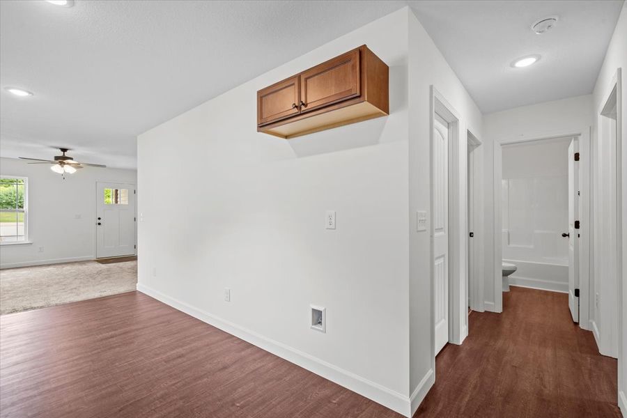 Representative unfurnished interior of a home built from the Kline by Enchanted Homes in Gentry Place, Spartanburg (Image 21).