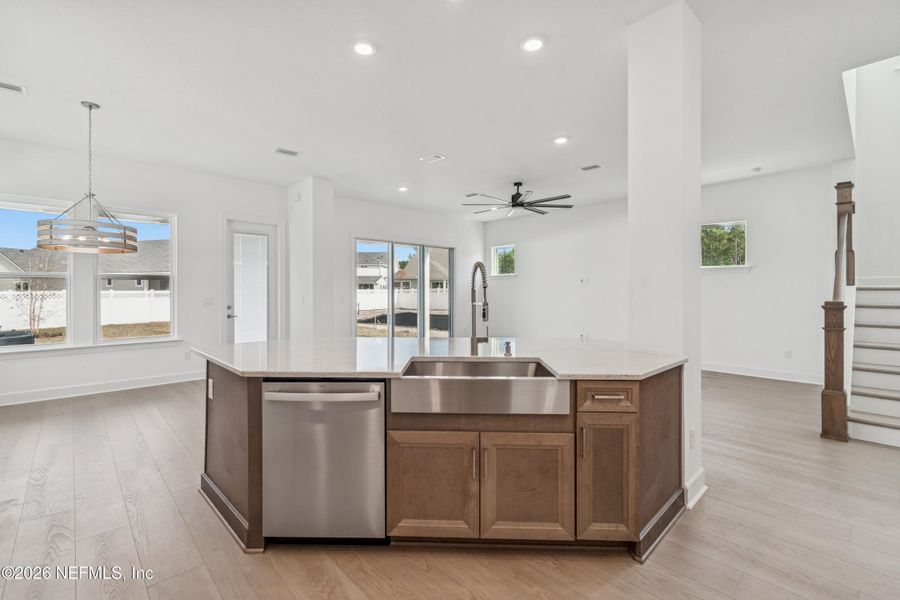 Furnished interior view inside a new home in Evergreen Island at Silverleaf - Executive, St. Augustine (Image 12).