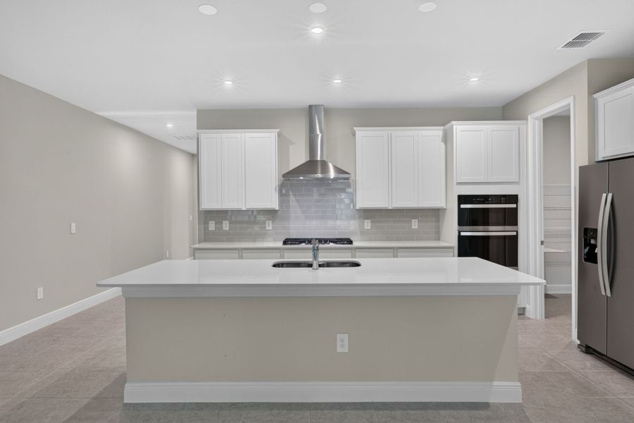Furnished interior view inside a new home in Crosswind Ranch, Parrish (Image 4). Furnished interior view inside a new home in Crosswind Ranch, Parrish (Image 4).