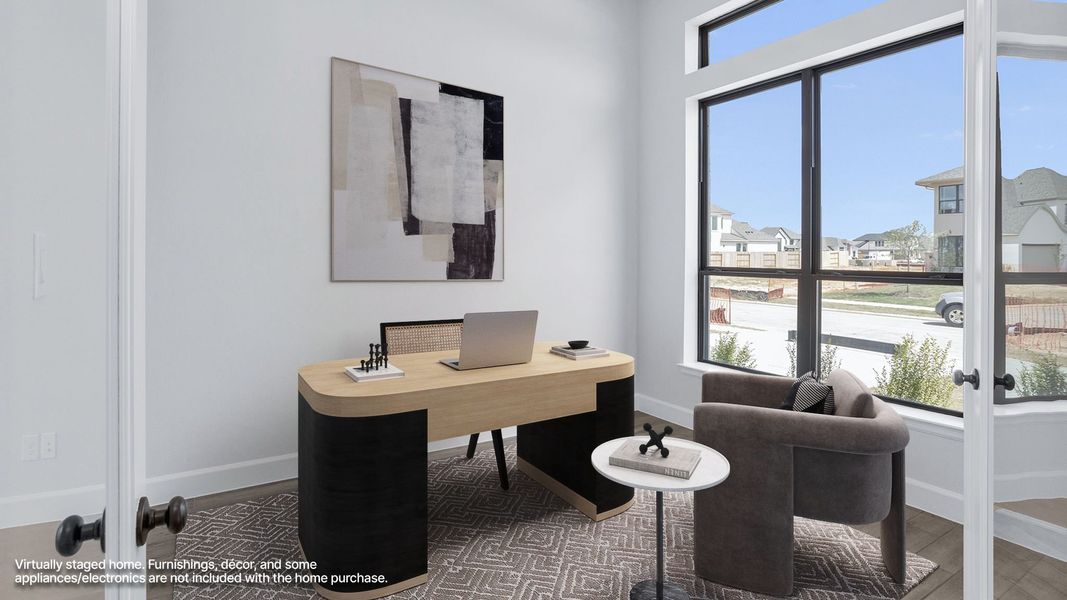 Furnished interior view inside a new home in Everly, Hockley (Image 5).
