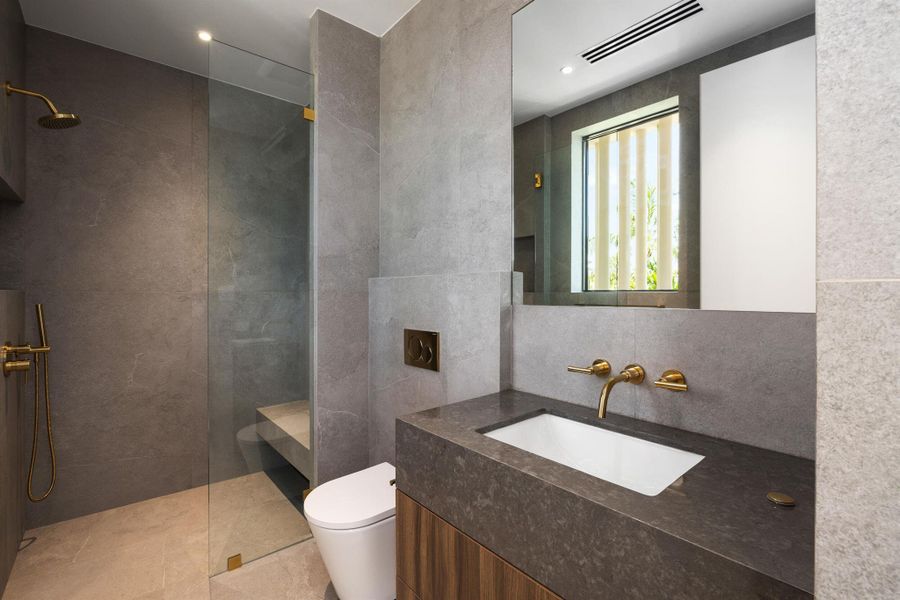 Furnished interior view inside a new home in , Delray Beach (Image 48).