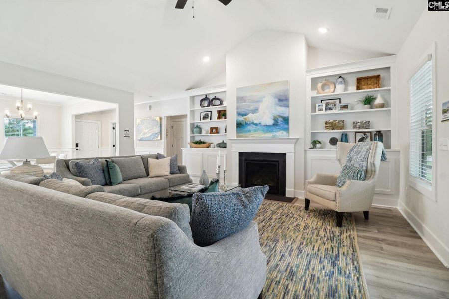 Furnished interior view inside a new home in Raglins Creek, Lugoff (Image 3). Furnished interior view inside a new home in Raglins Creek, Lugoff (Image 3).