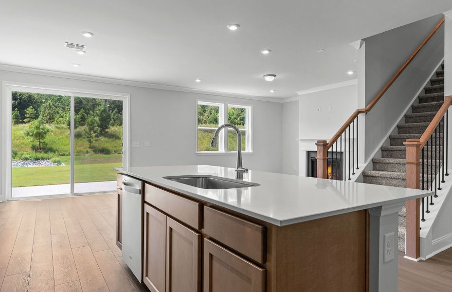 Furnished interior view inside a new home in Overland, Locust Grove (Image 6).