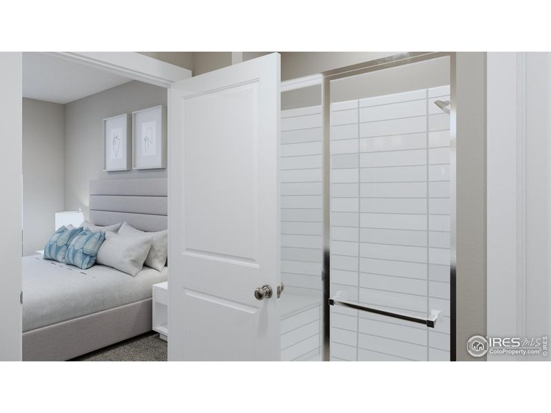 Furnished interior view inside a new home in Highlands at Fox Hill - Discovery, Longmont (Image 17).