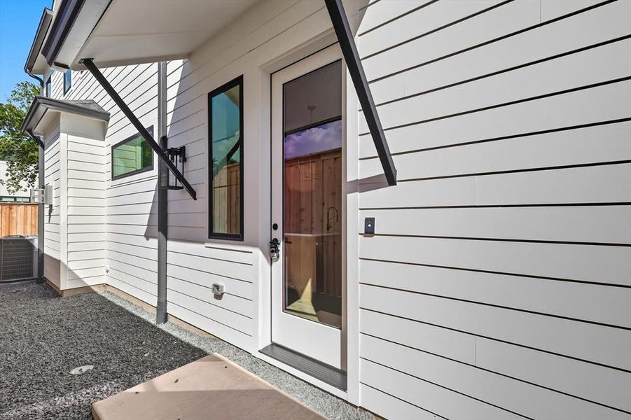 Property entrance Property entrance