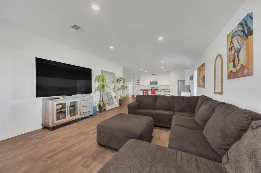 Furnished interior view inside a new home in Westward Pointe, Sealy (Image 16). Furnished interior view inside a new home in Westward Pointe, Sealy (Image 16).