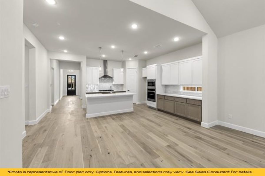 Representative furnished interior of a home built from the The Catalina by Stonefield Homes in The Highlands, Rockwall (Image 57).