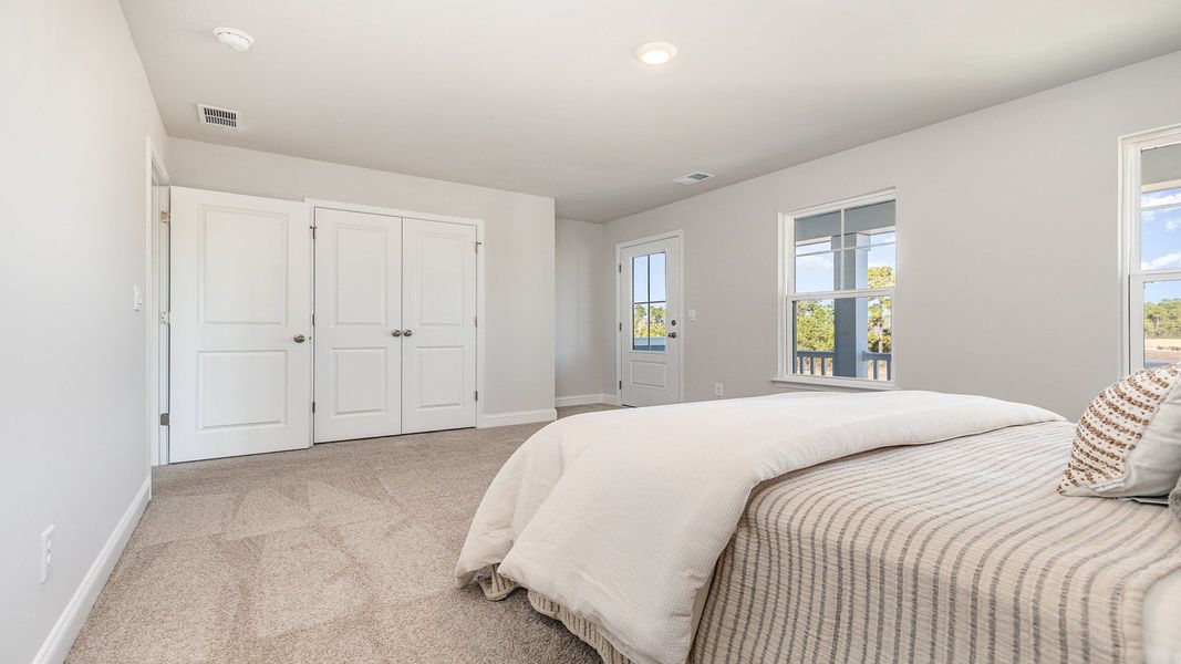 Furnished interior view inside a new home in Livingston Woods, Irmo (Image 34). Furnished interior view inside a new home in Livingston Woods, Irmo (Image 34).