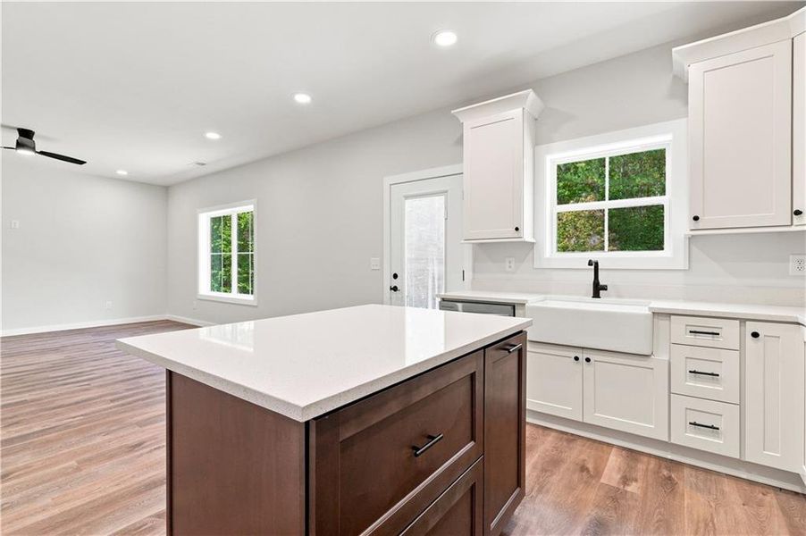 Furnished interior view inside a new home in , Talking Rock (Image 13).