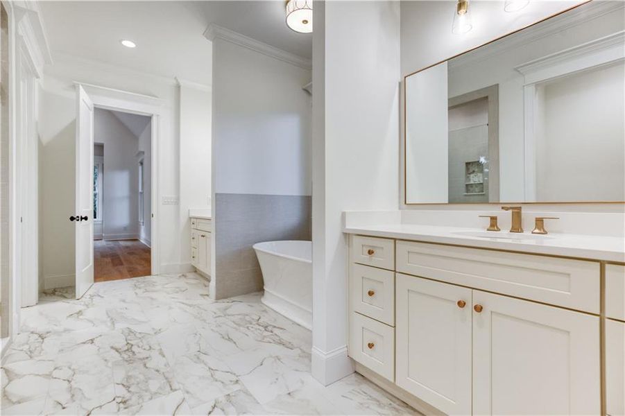 Furnished interior view inside a new home in , Covington (Image 3).