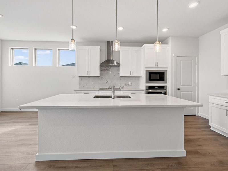 Furnished interior view inside a new home in Meadow Ridge Estates, Josephine (Image 8).