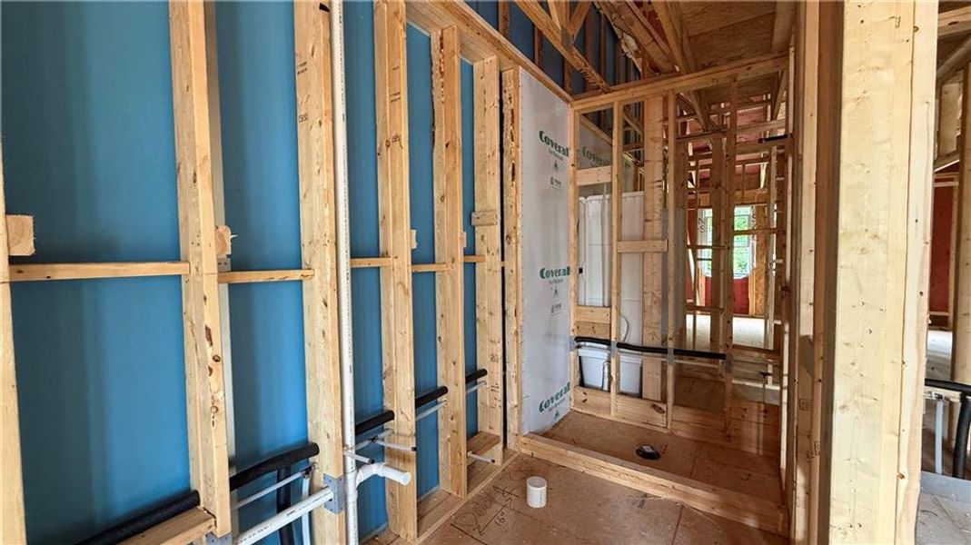 In-progress construction of a new home in Park Vue, Atlanta, GA (Image 33).