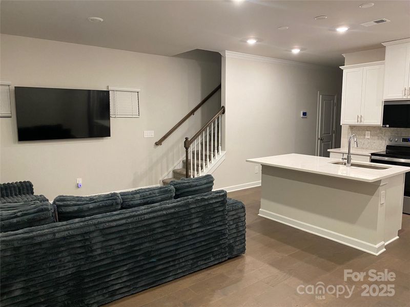 Furnished interior view inside a new home in , Charlotte (Image 4).