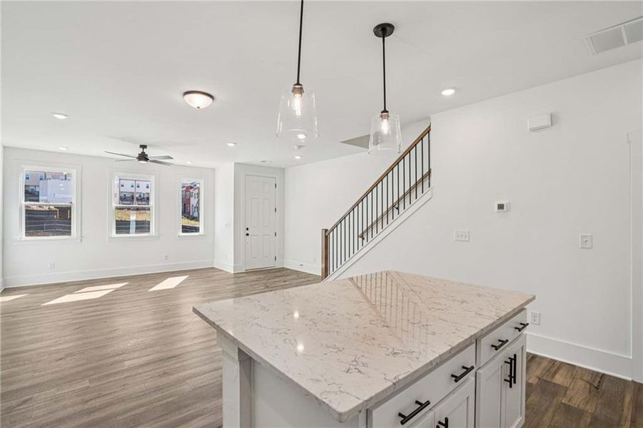 Furnished interior view inside a new home in Park Vue, Atlanta (Image 6).
