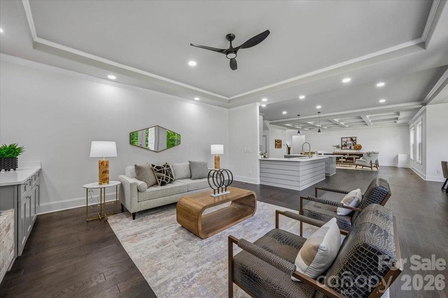 Furnished interior view inside a new home in , Waxhaw (Image 30).