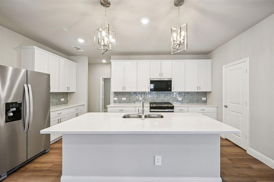 Furnished interior view inside a new home in Simpson Crossing - Signature Series, McKinney (Image 16).