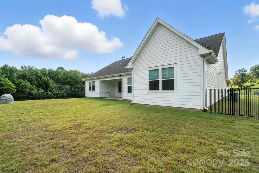 Front exterior of a new home in , Mooresville, NC, highlighting curb appeal (Image 24). Front exterior of a new home in , Mooresville, NC, highlighting curb appeal (Image 24).
