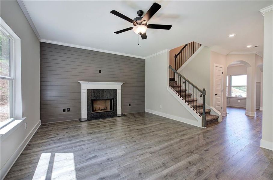 Spacious, unfurnished interior of a new home in , Cartersville (Image 48).