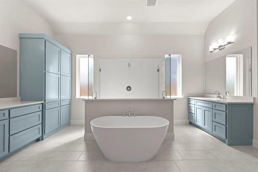 The Overlook II B Primary Suite Bathroom