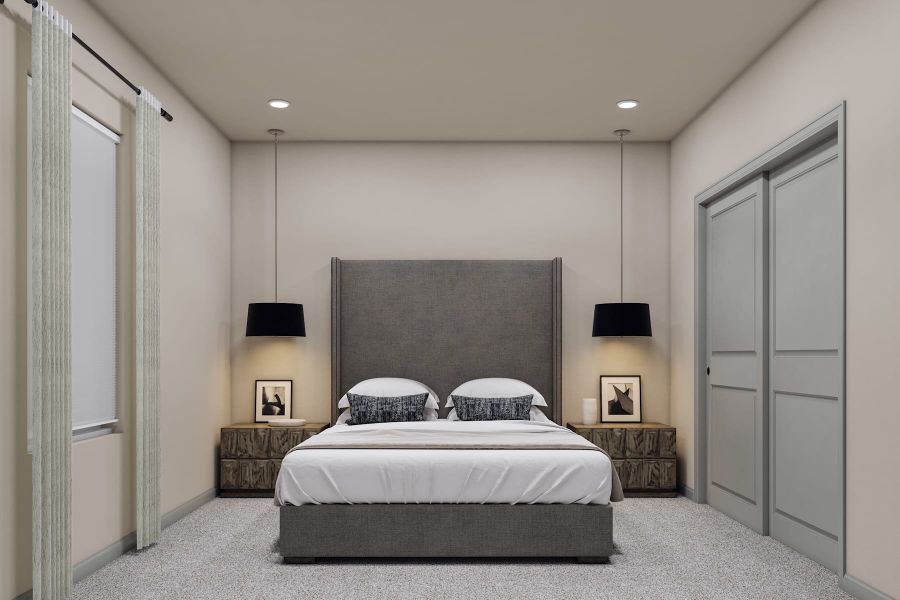 Representative furnished interior of a home built from the 4 by Tri Pointe Homes in Sugar Mill Village, Longmont (Image 46).