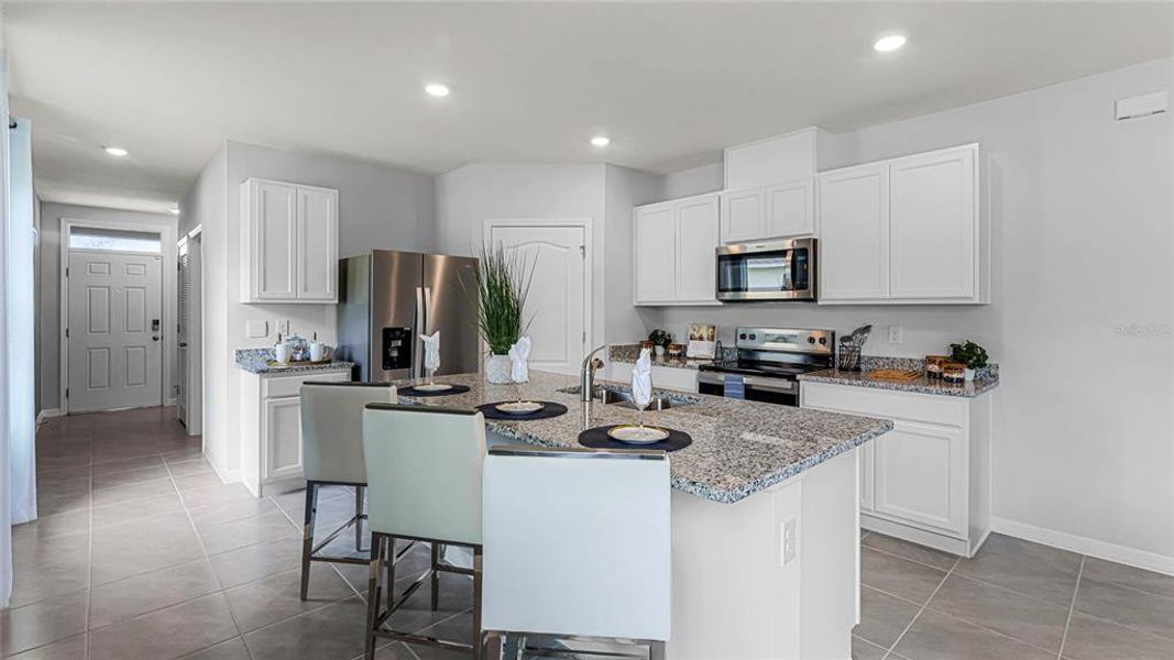 Furnished interior view inside a new home in Angeline, Land O' Lakes (Image 4). Furnished interior view inside a new home in Angeline, Land O' Lakes (Image 4).