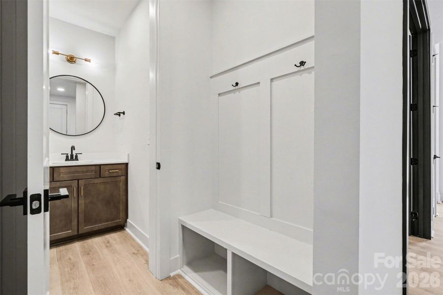 Furnished interior view inside a new home in , Charlotte (Image 25).