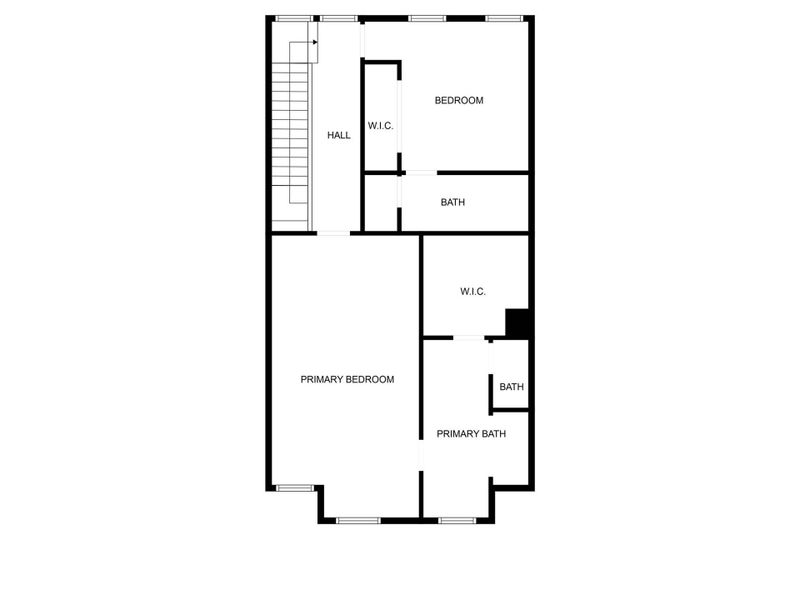 2D floor plan layout of this home in , Houston, TX (Image 3).