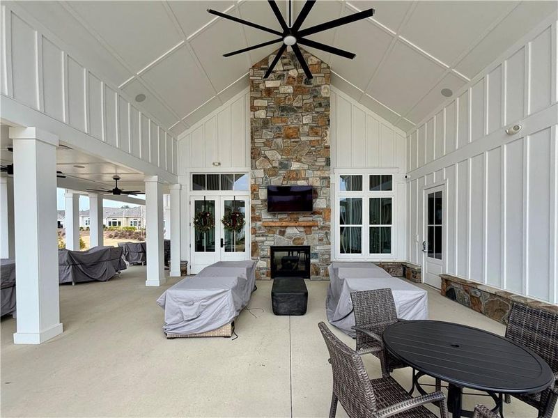 Exterior details and patio area of a home in , Hiram (Image 33). Exterior details and patio area of a home in , Hiram (Image 33).