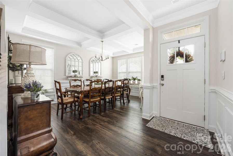 Furnished interior view inside a new home in , Troutman (Image 41).