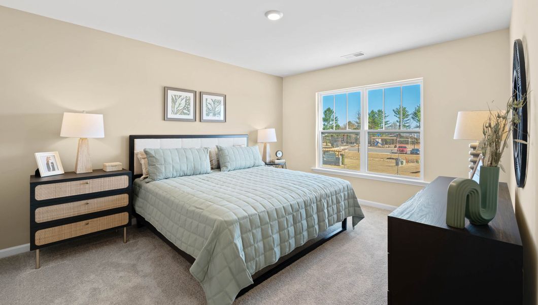 Furnished interior view inside a new home in Tanglewood Townes, Greenville (Image 23).