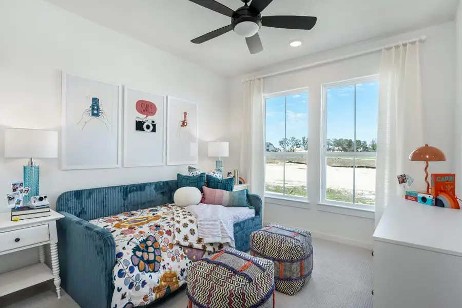 Furnished interior view inside a new home in Lagos Reserve, Manor (Image 13).