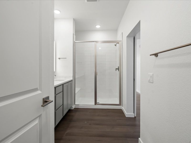 Furnished interior view inside a new home in Gateway Commons, Denver (Image 11).